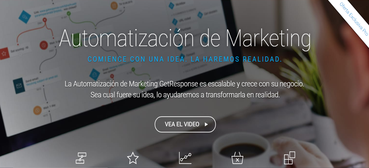 Herramientas de automatización de marketing en Getresponse